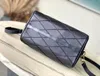 Topp nya kvinnors handväska Black Diamond Grid Car Line Crossbody Bag Pillow Bag Women's Bag M24206