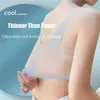 Bras Seamless Ice Silk Ultra Thin Bra for Womens Wireless Beautiful Back Vest Bra with Padded Sling Invisible Bra Built in 2024 Y240426