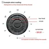 Bilek saatleri Dom Trend Concept Yeni Kişilik Mens Yaratıcı Yuvarlanma İşaretçisi Manyetik Moda Su Geçirmez M-1345 Q240426