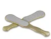 12pcslot File del piede dorato per pedicure Rasp Grater per i piedi rimodellano utensili per unghie di manicure in acciaio inossidabile di lusso di alta qualità1958797