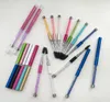 2021 Nieuwe aankomst Shiny Rhinestone wenkbrauw kam wimper mascara Wands applicator schoonheid make -up oogborstel spoolies borstels2001576