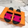 صيف البغال الصيفية Slidals Slippers أعلى جودة الشاطئ الكلاسيكيات الكلاسيكية من الرجال والنساء الفاخرة المصنع أحذية المصنع الجلود