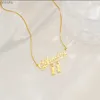 Colliers pendants Collier parfait pour maman Collier de nom personnalisé pour enfants Gift Collier Family Collier pour momwx