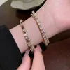 Свадебные браслеты квадратный страх -хрупкий мультислойный браслет для женщин