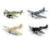 Puzzles 3d 4d 1/48 Fighter World Fighter BF-109 Spitfire F4U Hurricane P-51 Assemblée Puzzle Model Military Aircraft TOLL2404