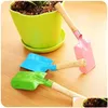 Spade Phelt Mini Gardening Colorf Metal Small Garden Hardware Tools Digging Kids Tool FY5290 Drop Livrot Home Dhlg4