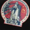 Magliette maschile maschile cccp russia shirt dell'Unione sovietica maglietta in cotone corto in cotone USSS Space Interkosmos Boctok Rocket Space Shuttle T240425