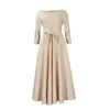 2024 스프링/여름 새로운 유행 스타일 레이스 업 아프리카 대형 드레스 드레스