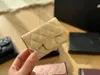 Carteira de carteira carteiras de grife para mulheres bolsas de moeda carteiras de carteira de carteira bolsas de alta qualidade Caviar diamante de diamante