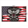 Banner Flags New America Amendment 90X150Cm Police 2Nd Trump Flag Usa Gadsden Election Presidential Us 665 D3 Drop Delivery Home Garde Dhpn7