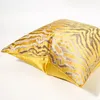 Golden American Decoration Cushion Cover for Sofa Throw Nordic Pillowcase Bed Fall and Winter Decor Living Room 240428