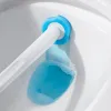 Einweg -Toilettenbürste mit 16 Nachfüllreinigungsreinigungsreinigungswerkzeug für Badezimmerersatzpinsel einstellen
