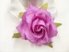 Dekorative Blumen 5 Stcs/(7 cm) künstliche Seiden Gold Rosenblumköpfe Home Dekoration/DIY Hochzeit Girlanden Collage