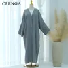 Этническая одежда Eid Moon Mustrim Modest Cardigan для женщин Арабский женский женский Dubai abaya Dress Party Jalabiya 2024 Исламская индейка халат халат