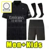 Full Set Ibrahimovic 23 24 Soccer Jerseys Milan Giroud R.Leao Bennacer Theo Romagnoli Florenzi Tonali Rebic 2023 2024 Football Shirt Child Children Adulting Mearcheepere