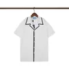 Mens polos shirts men's clothing triangle shirt designer shirts summer short sleeve tops casual loose polo letter print beach breathable tshirts tees top size M-3XL