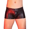 Sous-pants pour hommes 3D Boxer imprimé shorts basses basses basses texturés motif sexy bulge souchée en lingerie respirante sous-vêtements de club de clubs de clubs de club