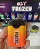 100% authentique OLY FROZEN 6500 Puffs Dispost Vape Vape 10 saveurs Vape Bar Mesh Coil 500mAh Type-C 14ML CARTRIDGES PRÉFILLÉES POD 0% 2% 5% E Cigarette VS Bang 8500 12K 15K 18K