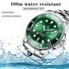 ساعات المعصم 2024 New Mens Mexer Mechanical Wrist Luxury Ring Supmarine Supmarine Glass Q240426