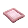 Cawayi Kennel Dog Cooling Mat Pet Ice Pad Teddy Mattress Pet Cool Mat Bed Cat Summer Keep Cool Cool Ice Silk Cooling Dog Mat for Dogs 240423