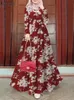 ZANZEA Spring Floral Printed Muslim Dress Long Sleeve Ramadan Turkey Vestidos Vintage Holiday Maxi Robe Kaftan Tunic Sundress 240428