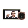 Neues 4,3 Zoll 1080p Video Peephole Digital Türkamera Türklingel 160 Grad Winle Peephole -Zuschauer Video Auge Außentür Bell für HD -Haustürkamera