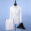 Rinestone Suit Bella nuova abiti da matrimonio da 2 pari da uomo Migliori uomini Slip Fit Groom Lo smoking per l'uomo in stock Shipping Shipping S