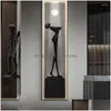 Wandlampe LED Moderne Kunst Abstraktes Malerei Hängende Wohnzimmer Küche Veranda Korridor Restaurant Innenausstattung Drop Lieferung H Dhunt
