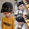Kapaklar şapkalar bebek gözlükleri beyzbol şapkası gündelik çocuklar kız çocuk pilot şapka bahar ve yaz düz renk basit çocuk gözlükleri güneş hatl240429