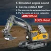 4wd Children Remote Control Excavator RC Auto Dump Dump Truck Bulldozer Engineering Off Road 4x4 Vehicle Boy Girl Toy Kids Gift 240424