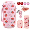 Pink Portable EVA Storage Bag för Nintendo Switch OLED Console Case Pouch för NS Switch OLED Controller Bag Game Accessories 240429