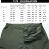 Herenbroeken Outdoor Waterdichte tactische vrachtbroek voor heren Ademende zomer Casual leger Militair Snel droog Q240429