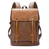 Backpack Backpacks Backpacks Sacos de laptop para homens Viagem Duffle Bag Carry On Luggage Leather School College Students