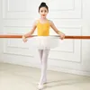 Scena nosić ubrania dla dzieci letnie przenośniki Pettispyrt gimnastyka gimnastyczna dziewczęta baletowy taniec