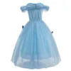 Halloween Princess Dress Girls Fairy Tale Fantaspume crianças