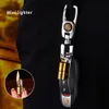 Mini Keychain Keychain Light Creative Retro Retro Cigarette Kerosène Light Griding Wheel Ignition