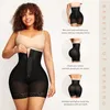 Bandagem High Waisted Body Shaper Shorts Shapewear para Women Tomme Controle Taxa Shorm Short Shorts Trugamento de Butting Shapewear 240418