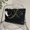 Fashion Bags Series Chain 2024b Designer Lingge Bag Shoulder Tote New 19 Single Shoulder Shopping Bag Ggguv