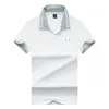 2024 Mens Polo Shirt Designer Letter Print Rapel mode Korte mouwen Polo shirt Zomer Ribbed Collar Business Gentleman All Match Casual T-shirt M-3XL