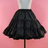 Spódnice 2023 Jesienna moda damska satynowa spódnica A-line linon beznowoczesna spódnica przedszkola przedszkola Petticoat odpowiedni dla dziewcząt roli odtwarzania2429