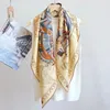 Sjaals natuurlijke moerbei sjaal zijden rollerd 90 bandanas square lente zomer foulard femme glooiende kop haartas 90 cm 90 cm
