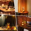 Vägglampa Portable Metal Table Rechargeble Cordless LED Dimble Restaurant/Bedroom/Bar/Coffee Shop/Camping Light