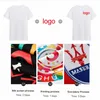 Cotton T Shirt Men Customized Text Diy Your Own Design Po Print Apparel Advertising T-shirt COCT 240428