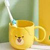 Кружки 301-400 мл детей Симпатичная мультипликационная киска кошка Студенческая ванная комната для ванной комнаты против зубной щетки чашки для рта