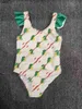 Luxury Kids One-Piecs Baby Swimsuit plusieurs styles Girls Swimwear Taille 80-150 cm Vêtements de voyage en bord