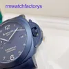 Heyecan verici Bilek Saat Panerai Luminor Serisi PAM01438 44mm Gauge Otomatik Mekanik Erkek İzle Saat Seramik Saat İsviçre Ünlü Saat Saati