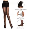 Chaussettes de femmes collants pour femmes avec haut de contrôle et orteils renforcés nylons collants bassages sexy