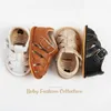 Sandalen Neugeborene Baby Sommersandalen erster Schritt PU -Nicht -Slip -Wanderschuhe Nicht -Slip Weiche Sohle Sandalen Baby Jungen und Mädchen Schuhel240429