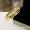 Van CL ap klassieker Gogh -versie v Gouden caleidoscoop Bracelet 18k Rose Wide Smal Edition Full Sky Star Live GFY3