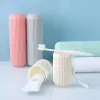2024 Boîtier de stockage de brosse à dents portable Boîte de dentifrice Organisateur de l'organisateur Coupe de stockage pour la maison pour les accessoires de salle de bain de voyage en plein air pour